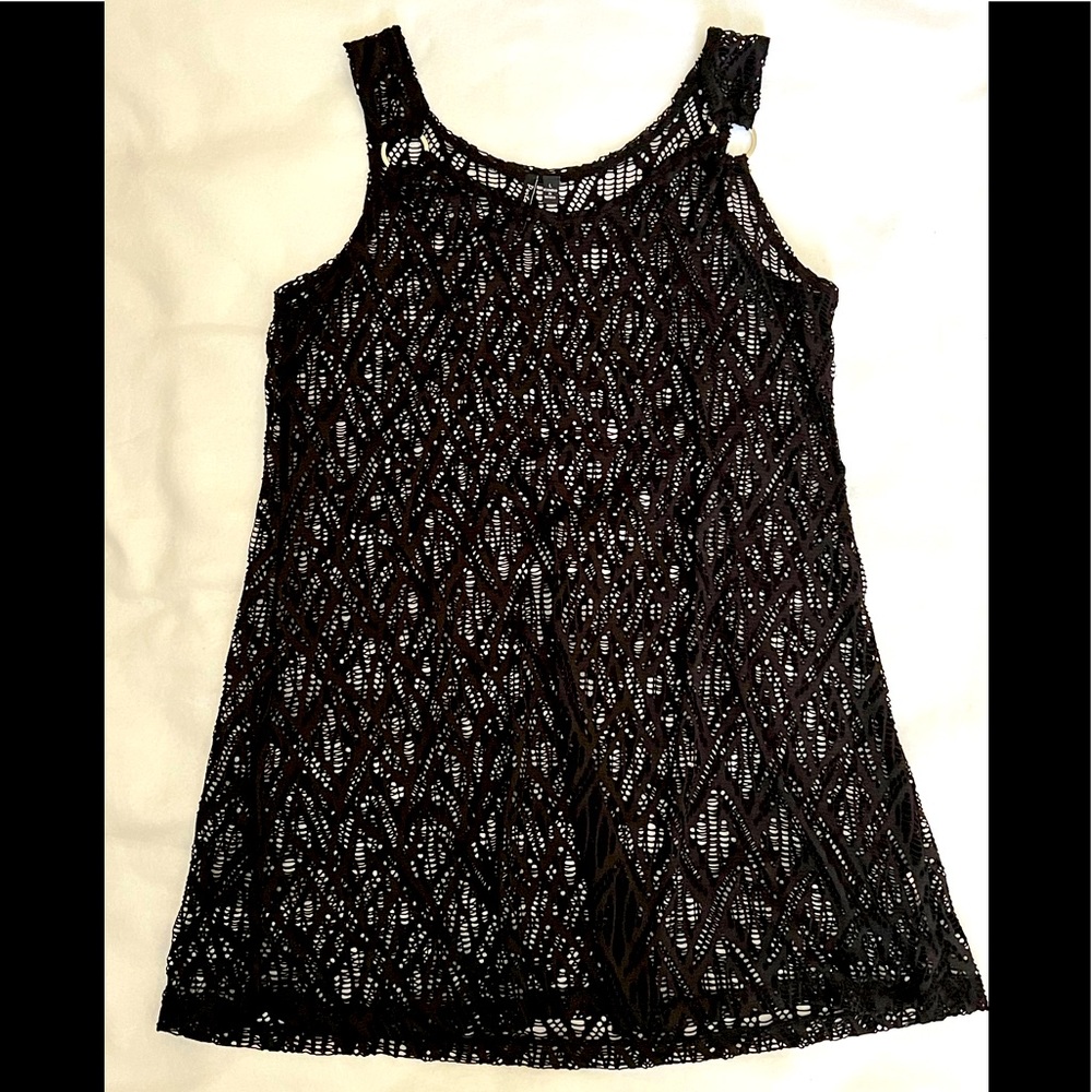 🏖Mesh Beach Coverup, Size Large